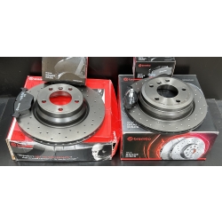 Brembo BMW  seria 1 E80 seria 3  E90 komplet tarcze klocki